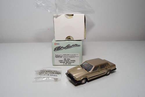 B50 1:43 ROBEDDIE ROB EDDIE 32X 32 X 1987 VOLVO 760GL 760 GL MET BEIGE 1/250 NMB - Imagen 1 de 18