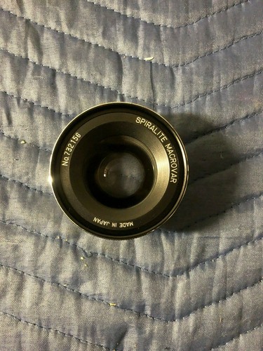 SPIRALITE MACROVAR NO. 732156 REPRODUCTION RATIO LENS SETTING & CASE