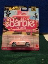 Hot Wheels 1956 Corvette Pink JBL79 HXD63 - 2025 POP Culture: Barbie the Movie