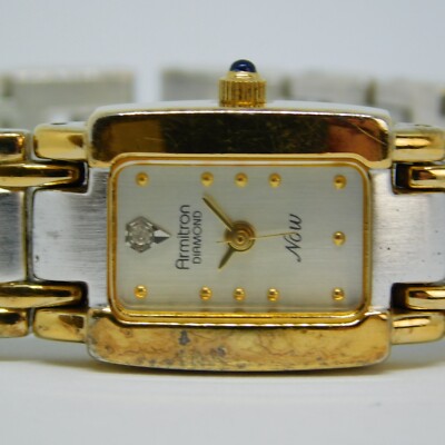 Armitron Women’s Two-Tone Diamond Watch New with Box & Booklet Armitron Now Diamond 75/2183 Two Tone Quartz Women main image 4