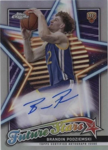 2023-24 Topps Chrome - Brandin Podziemski #FSA-BP