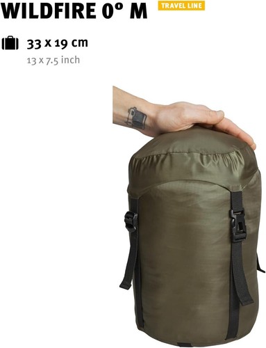Wechsel Mumienschlafsack Wildfire 0°C Outdoor Winter Schlafsack M Sehr Gut - Bild 7 von 7