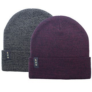 ESP Beanie Hat - Maroon/Black