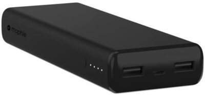 Original Mophie Power Boost XL 10.400 mAh tragbares Ladegerät