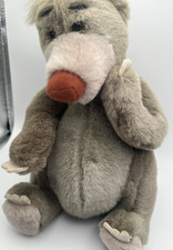 Disney Store BALOO Bear THE JUNGLE BOOK 10" Plush Stuffed Animal Clean