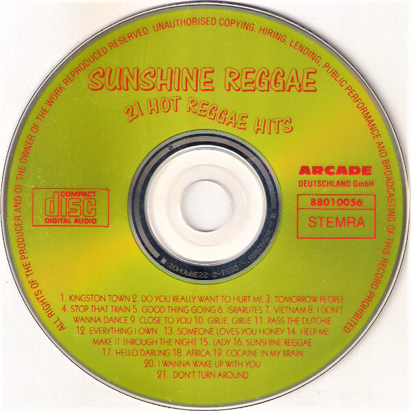 PALEMINA/Living on skyjuice REGGAE レア盤 CD Reggae Various Sunshine Reggae - 21 Hot Reggae Hits CD