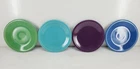 set lot 4 SALAD PLATE meadow turquoise mulberry lapis NEW FIESTA 7 1/4"