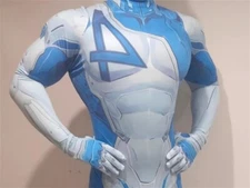 Fantastic Four Jumpsuit Cosplay Adult Kids Bodysuit Suit Costume Halloween