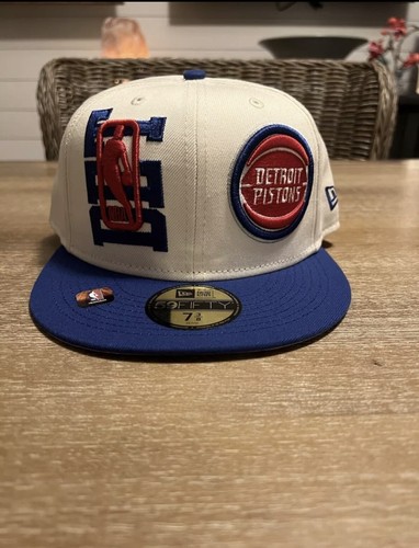 Detroit Pistons Fitted Hat Cap On-Stage 2022 NBA Draft New Era 59FIFTY 7 3/8 Neu mit Etikett