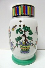VINTAGE CONTINENTAL PORCELAIN POT POURI JAR SCENT POT ERKA RAUCHVERZEHRER