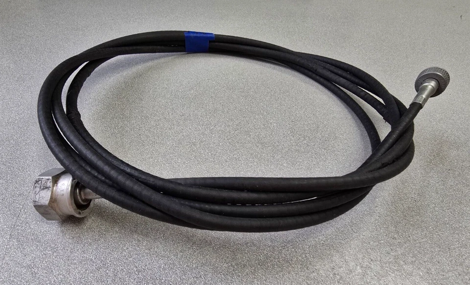 BONITO USADO ORIGINAL VDO PORSCHE 914 VELOCÍMETRO CABLE EJE DE TRANSMISIÓN 3530mm 5/72 #4 Foto 2 de 4