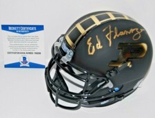 ED FLANAGAN signed (PURDUE BOILERMAKERS) mini football helmet BECKETT BAS Y80266 ED FLANAGAN signed (PURDUE BOILERMAKERS) mini football helmet BECKETT BAS Y80266