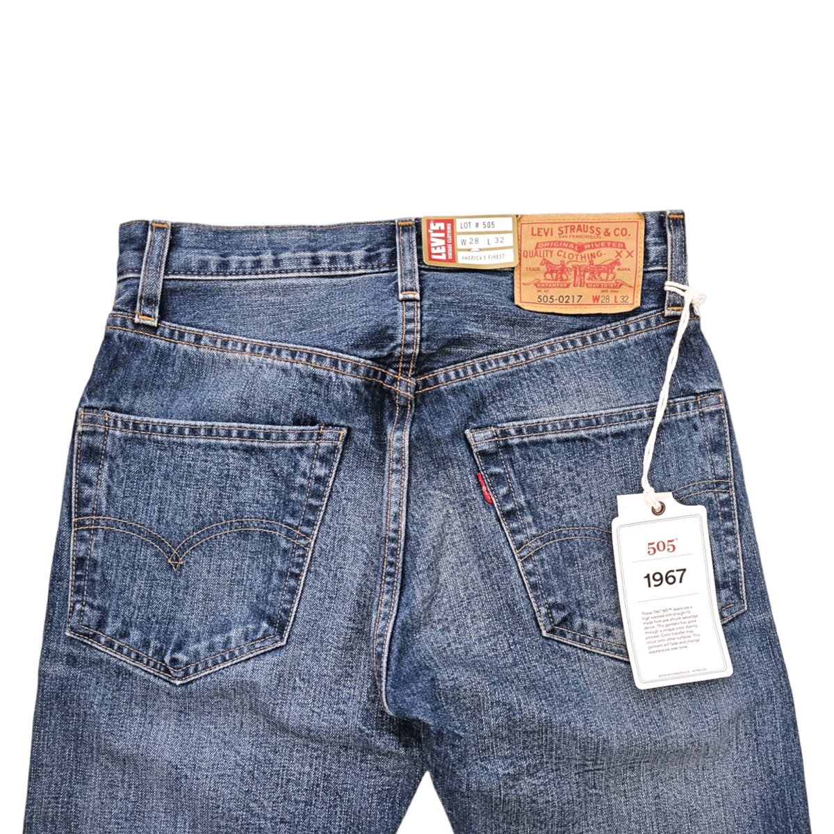 NWT LVC Levi's Vintage Clothing 1967 505 W28L32 Selvedge Big NWT LVC Levi's Vintage Clothing 1967 505 W28L32 Selvedge Big