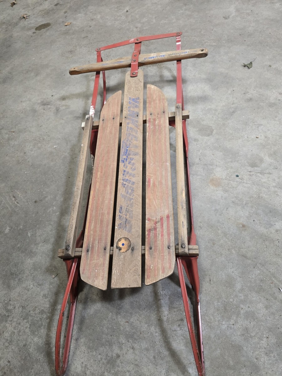 Flexible Flyer Yankee Clipper F021 Wooden Sled | eBay