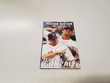 RS20 Boston Red Sox 2005 MLB Baseball Pocket Schedule - John Hancock (GONZALEZ)