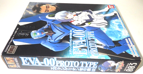 Bandai Evangelion EVA-00 PROTO TYPE Rei Ayanami Blue Vintage & Rare from Japan - Picture 5 of 12
