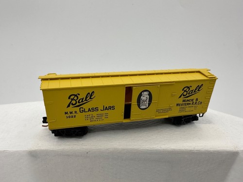 Muncie & Western RR, 40' coche de caja de madera con doble funda, puerta única, Rd# MWR 1022 | Zustand: New