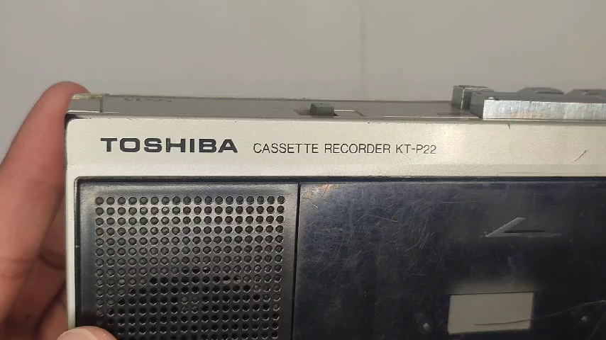 Toshiba Vintage Terminator cassette recorder KT-P22 - For Parts Or
