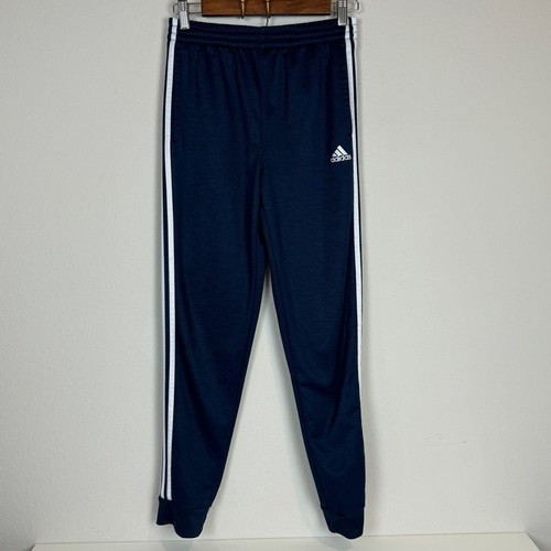 Adidas Navy Track Pants & Logo Climalite T-shirt L - Picture 2 of 13