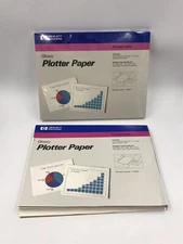 New Hewlett Packard 17900G Glossy Plotter Paper A-size (8 1/2x11”) Lot Of 2