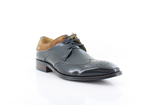 Stacy Adams Men's Hewlett Wingtip Oxford - Navy Multi