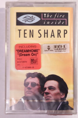 MC ''Ten Sharp - The Fire Inside'' 1993 Columbia - Sony Music - Factory Sealed