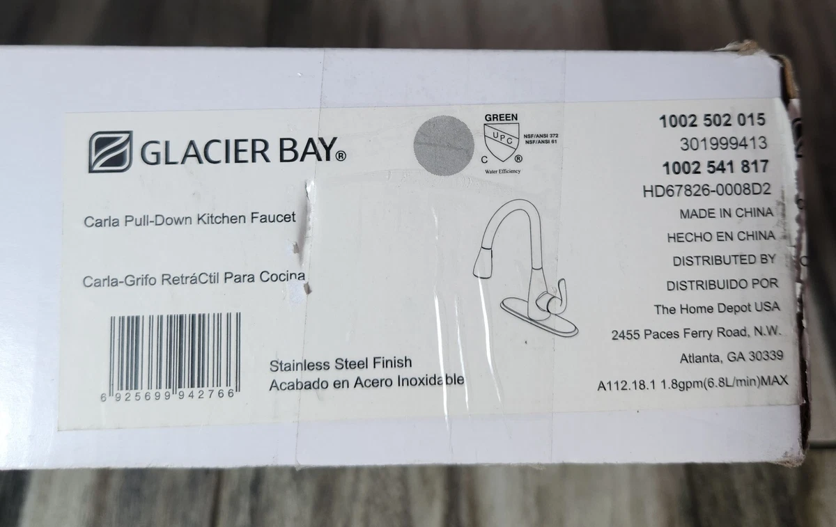 Glacier Bay Pull Out Kitchen Faucet Instructions Wow Blog