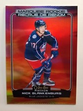 2022-23 OPC PLATINUM HOCKEY NICK BLANKENBURG MARQUEE ROOKIE SUNSET #266 WJ