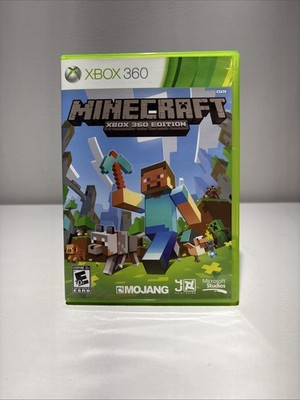 MINECRAFT XBOX 360 EDITION - MANUAL NOT INCLUDED - MOJANG