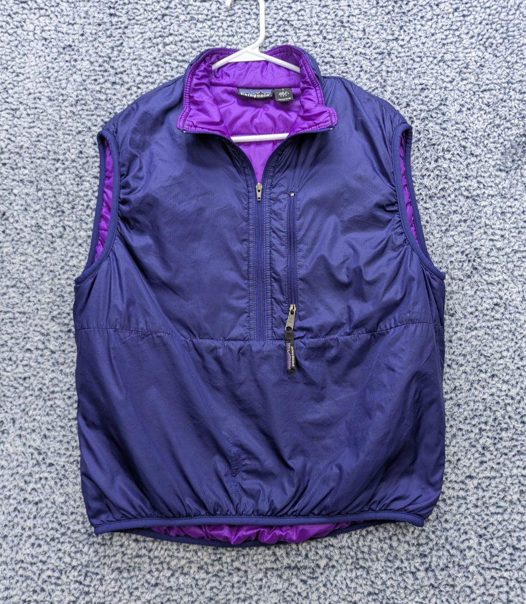 VTG 90s Patagonia Puffball Vest 84012 Mens S Half Zip Pullover USA