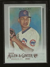 2020 Topps Allen & Ginter Hot Box Silver Foil Adbert Alzolay Cubs (#181) Rookie