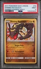 Shining Rayquaza #56 2017 Pokemon Sun & Moon Shining Legends PSA 9