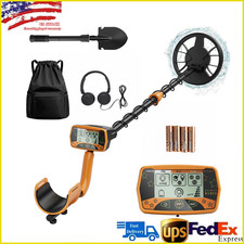 Professional Waterproof Metal Detector, Length Adjustable, 8''/11'' Search Coil