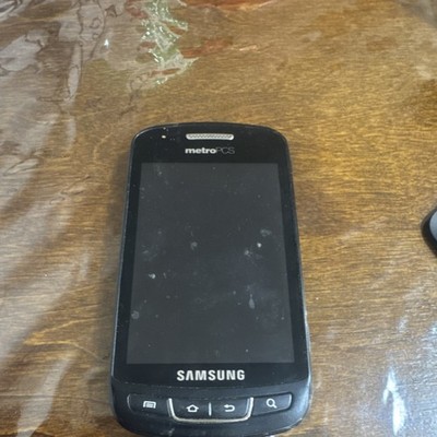 Samsung SCH-R720 MetroPCS Black Smartphone 3.2MP Camera Bar Style