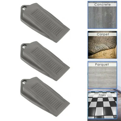 Door Stopper Anti-bump Door Rear Retainer Shock Absorbent Wedge Doorstops - Imagen 1 de 4