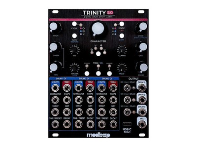 Modbap Modular Trinity 2.0 Digital Drum Array EURORACK - NEW - PERFECT CIRCUIT