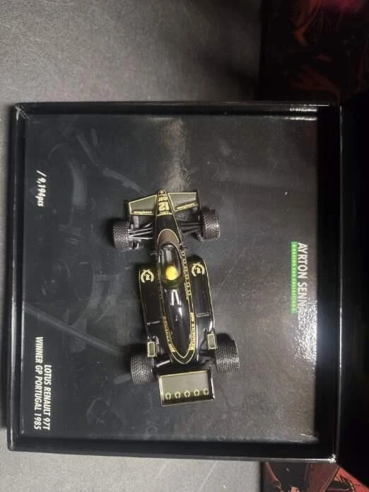 Minichamps Lotus Renault 97T #12 Ayrton Senna Portugal 1985 1/43 9142 of 9194 - Image 2 of 4