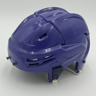 BAUER RE-AKT Ice Hockey Helmet Purple Mens Medium 7 - 7 1/2 Used