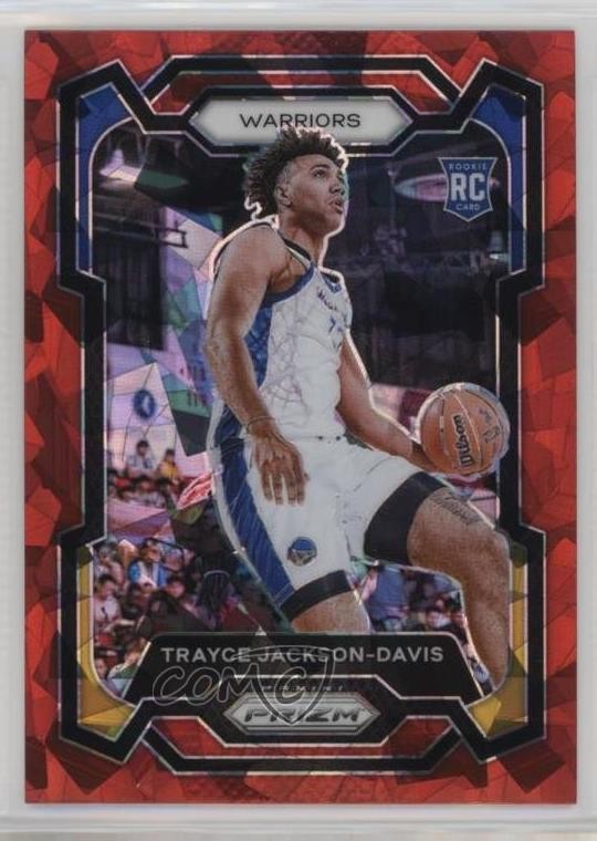2023-24 Panini Prizm Red Ice Prizm Trayce Jackson-Davis #148 0x49