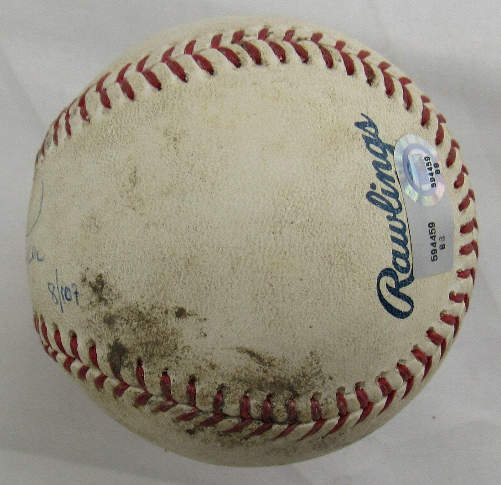 Joe Torre Signed Game Used Auto Rawlings Baseball w/ Insc Steiner LOA view 4