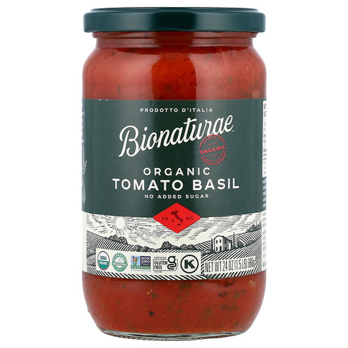Bionaturae™, Organic Tomato Basil, 24 oz (680 g)