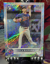 Topps 2022 Series 2 /875 Charlie Barnes Rookie (RC) #641 Minnesota Twins Card. rookie card picture