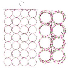 Multiple Purpose Scarf Hanger Holder for Closet Scarves Shawl Belts