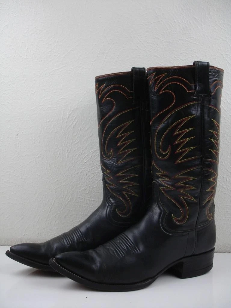 Preços baixos em Botas Calçados Vintage década de 1950 Preto para