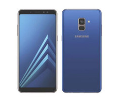 Samsung Galaxy A8 2018 Black Unlocked 32GB 5.6" 16MP Smartphone Blue Very Good