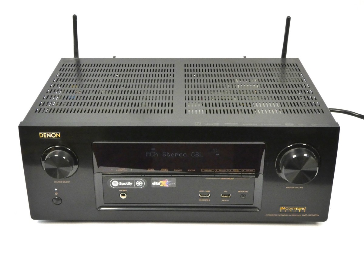 DENON デノン AVアンプ AVR-X2300W ハイレゾ Hi-Res 5万円台でもDTS:X