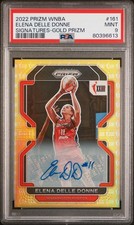 2022 Panini Prizm WNBA #161 Elena Delle Donne Signatures AUTO Gold /10 PSA 9