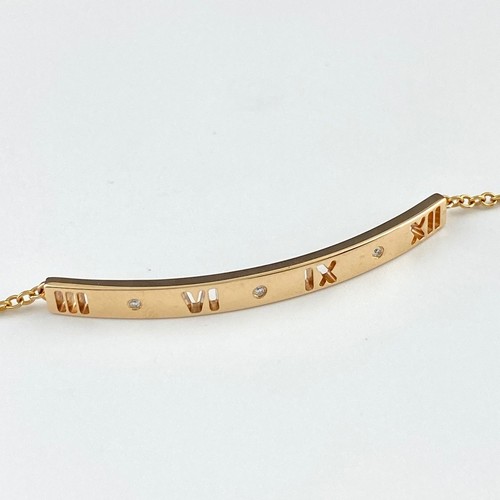 Tiffany Atlas Bar Bracelet 750 Used - Picture 2 of 5