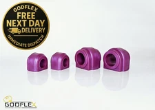 Mini Cooper S R56 07-13 24mm Front & 17mm Rear Anti Roll Bar Bushes in Poly