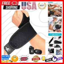 Wrist Support Brace 2-Pack | Breathable Adjustable Relief for Active Lifestyles